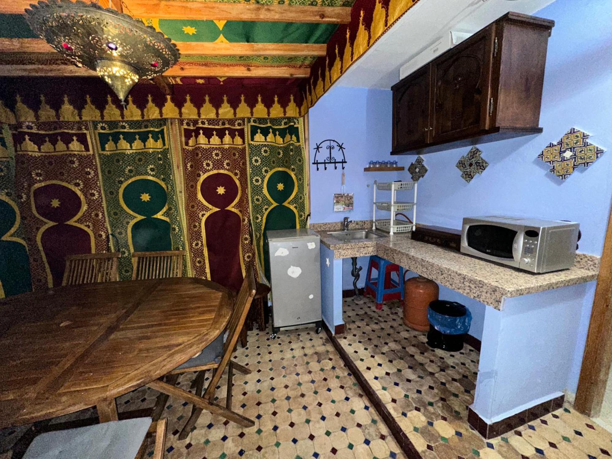 Dar Al Mansoura Riad Chefchaouen Szoba fotó